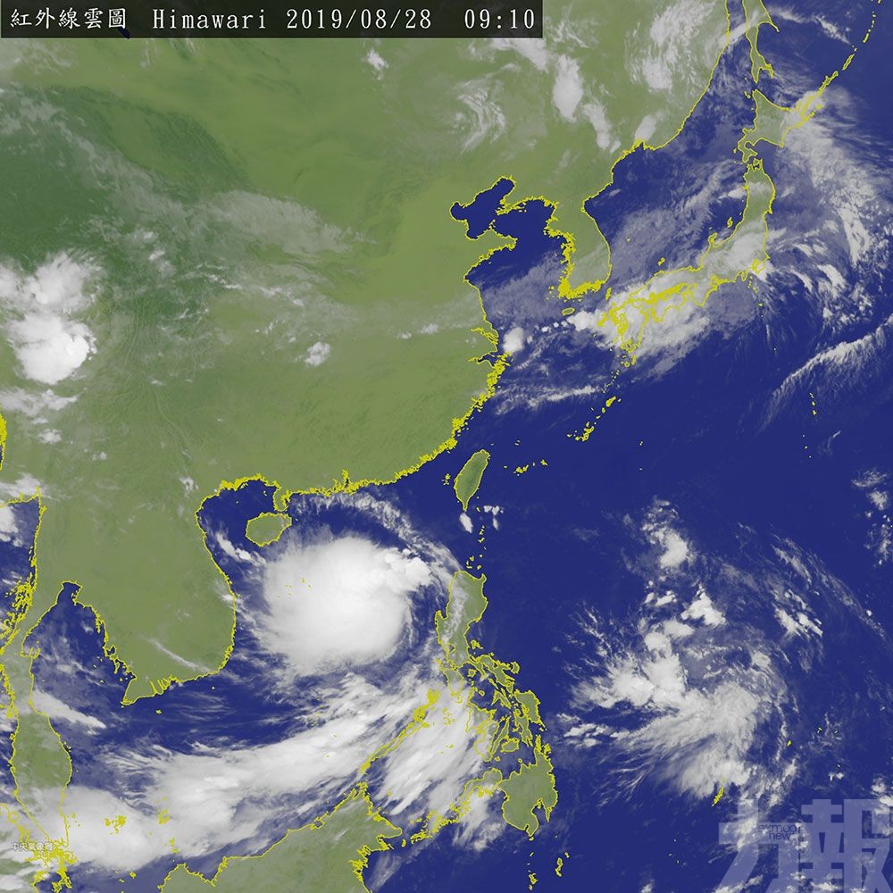 颱風「楊柳」料明在海南瓊海到三亞一帶登陸