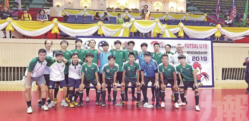 U18五人足球隊亞洲學界賽得第6