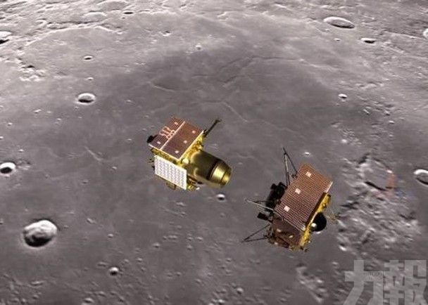 登陸器與「月船二號」順利分離