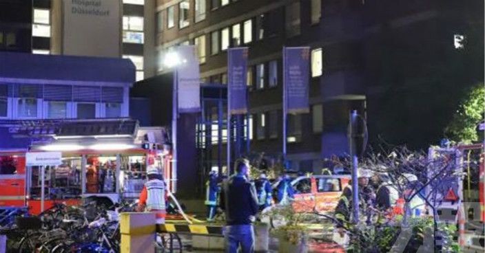 德國一醫院起火 1死19傷