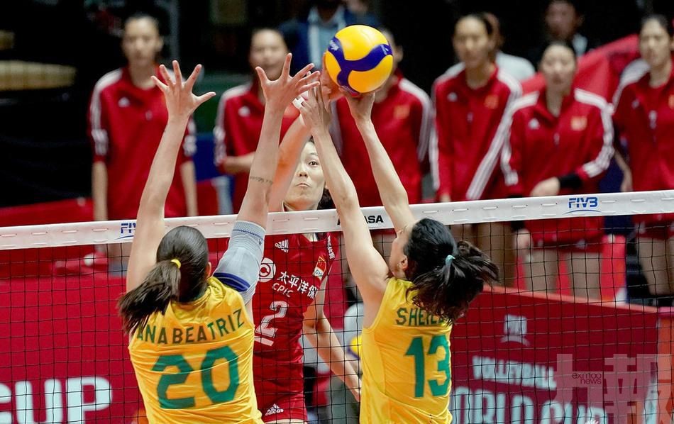 中國女排世界盃斬獲6連勝