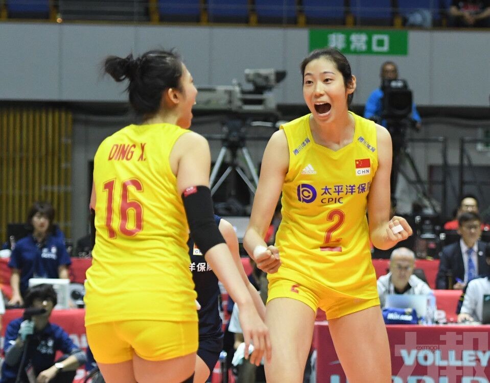 中國女排世界盃豪取7連勝