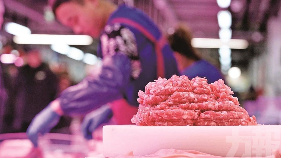 內地上月進口豬肉 按年增76%