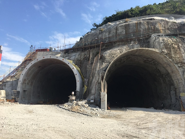 九澳隧道整體工程料2021年底竣工