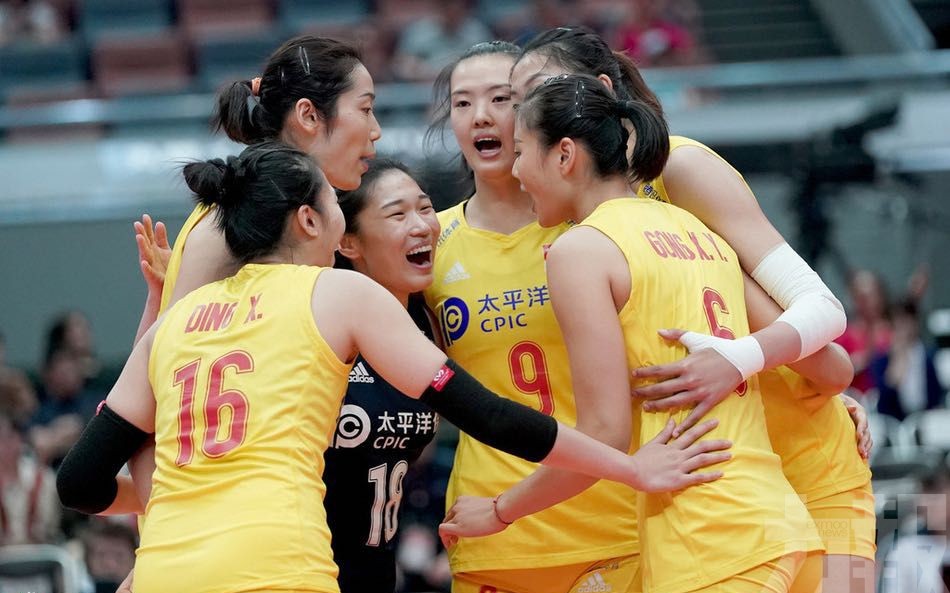 中國女排10連勝衛冕世界盃
