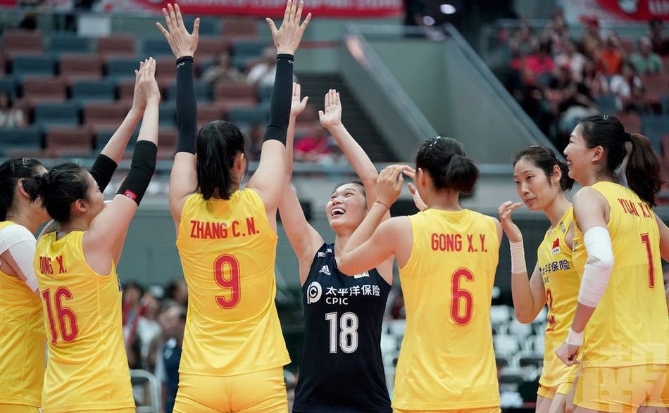 中國女排10連勝衛冕世界盃