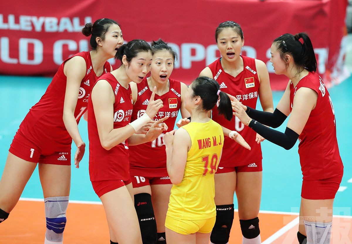 中國女排無敵姿態捧走世界盃