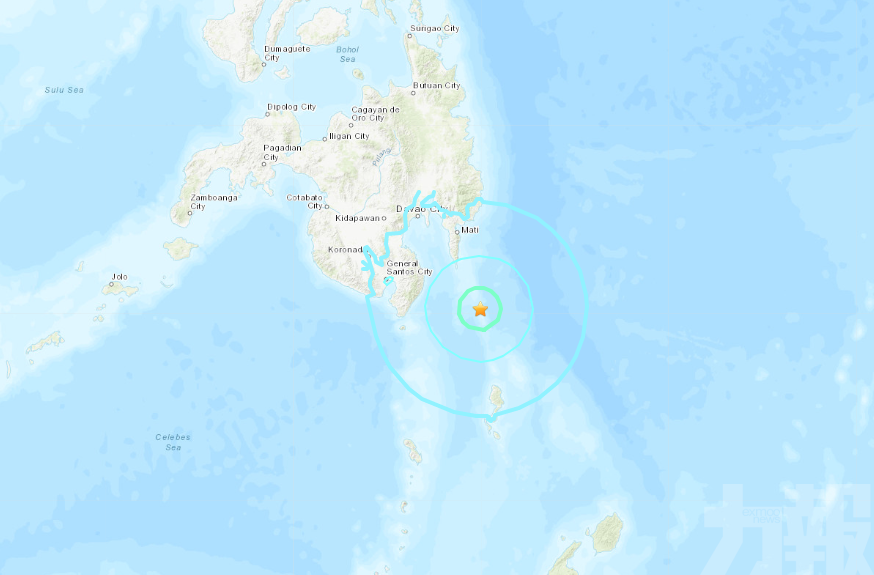 菲律賓南部海域6.4級地震