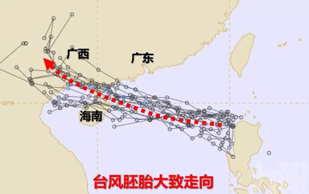 第19號颱風「海貝思」生成