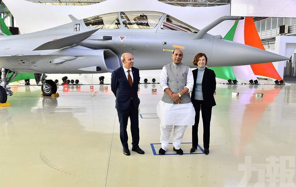 ​印度接受首架法製疾風戰機