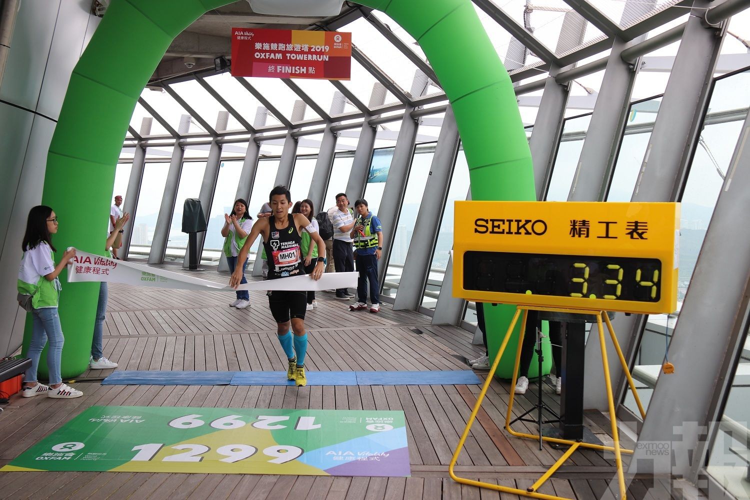 馬來西亞華僑跑手半塔跑奪冠