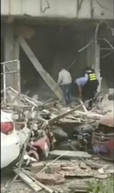 ​有片！江蘇無錫小食店煤氣爆炸  9死10傷