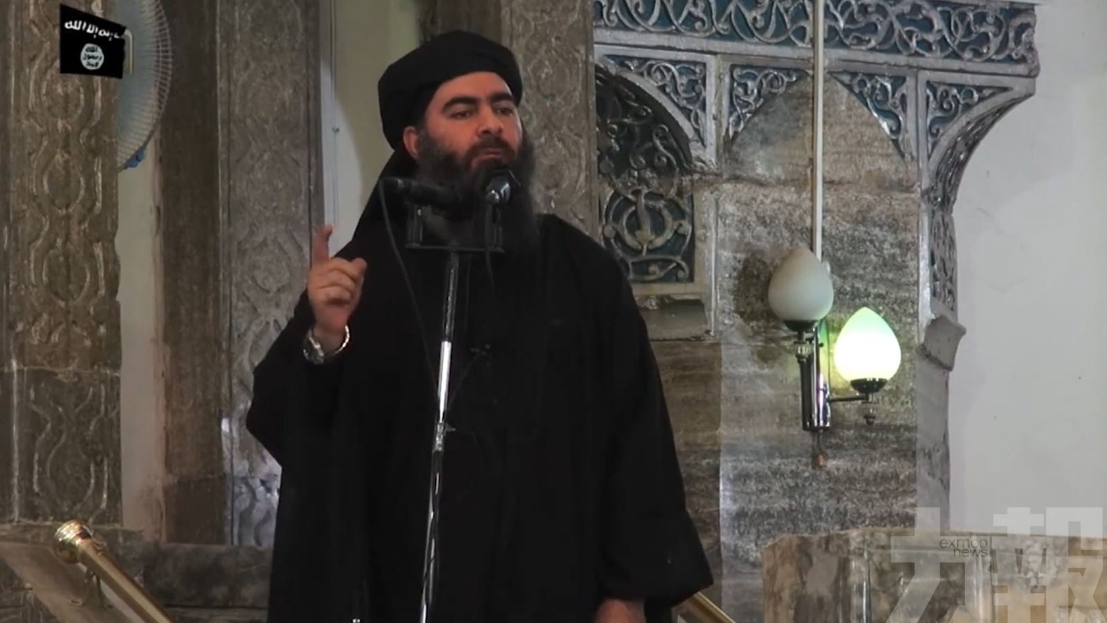 消息指IS領袖巴格達迪遭擊斃