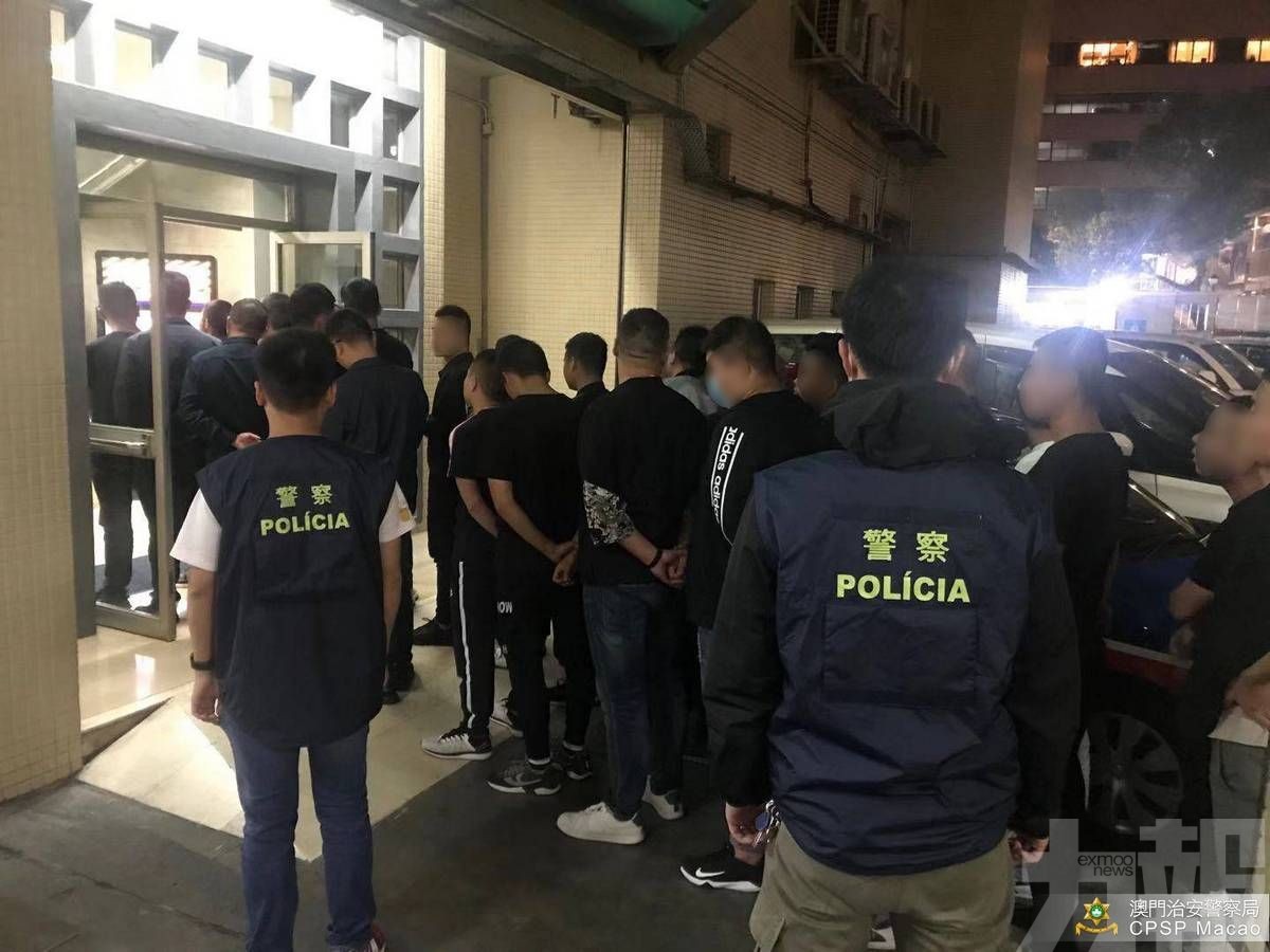 拘捕7人 查封一非法旅館