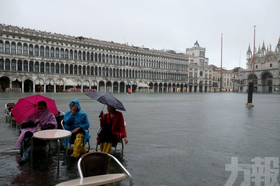 威尼斯今日水位料再達1.6米