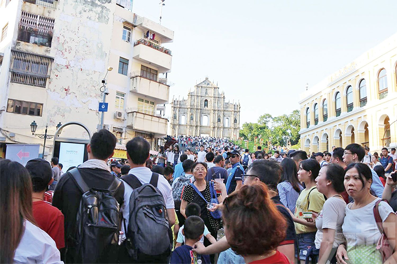 第三季旅客總消費同比跌一成七