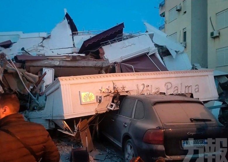 阿爾巴尼亞強震增至14死600傷