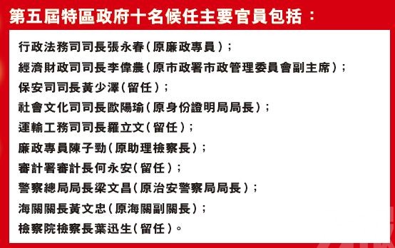 賀一誠今日率新班子亮相