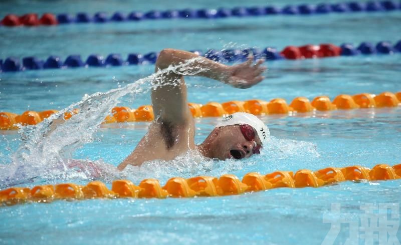 松森白鷺泳手刷新三項大會紀錄