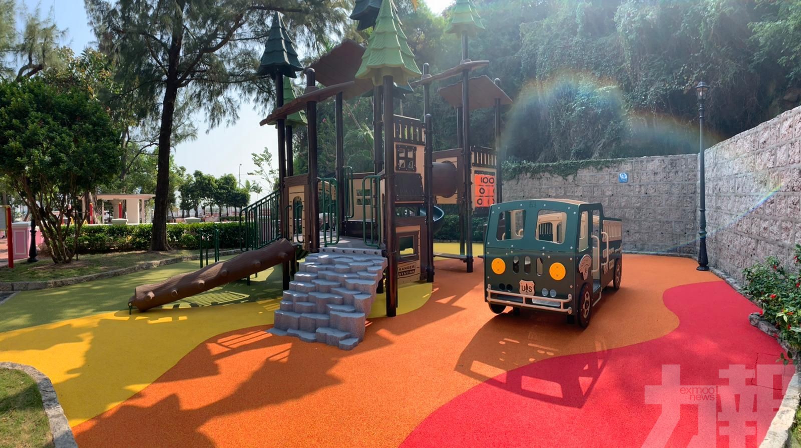 西望洋花園兒童遊樂區重新開放