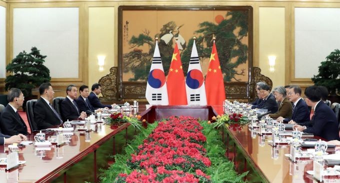 中韓應深化和發展戰略合作夥伴關係