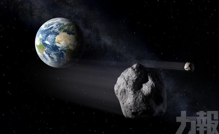3顆小行星連環與地球「擦肩」