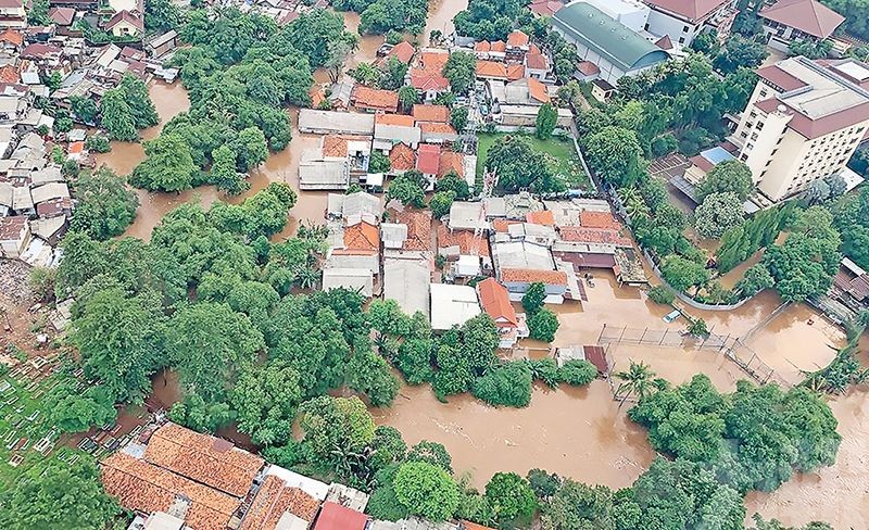 印尼雅加達創紀錄暴雨釀60死