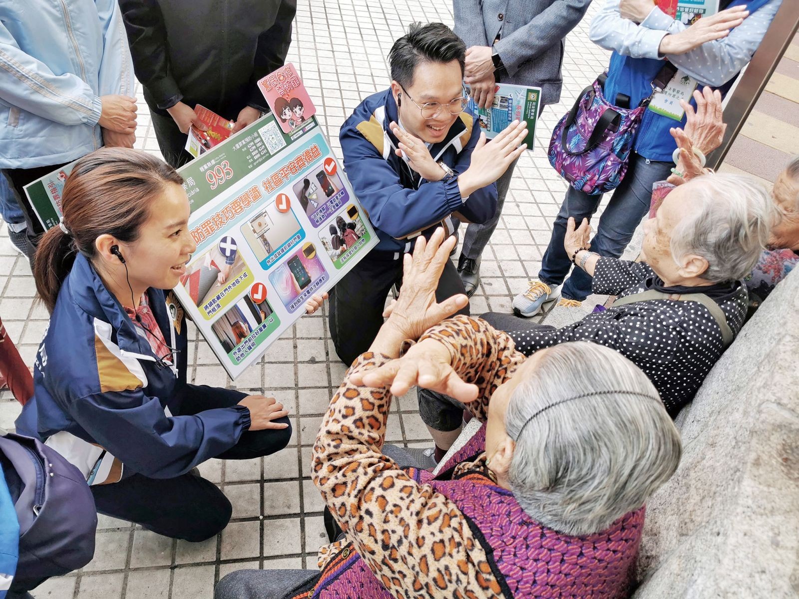 司警街總北區宣傳冬防