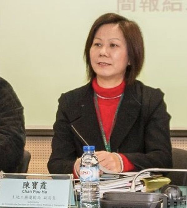 陳寶霞獲任命為新任工務局局長
