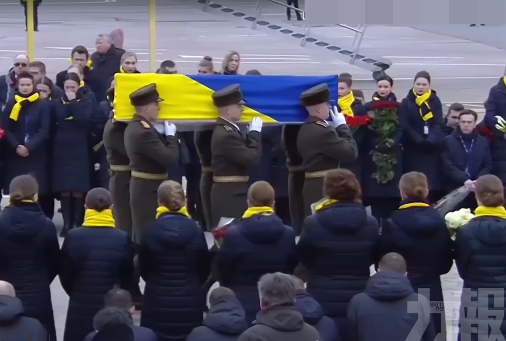 烏克蘭死者遺體運抵基輔