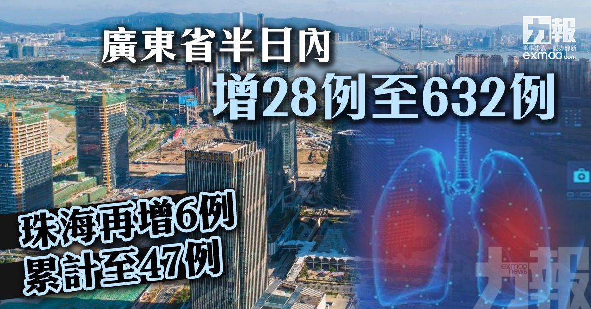 珠海再增6例 累計至47例