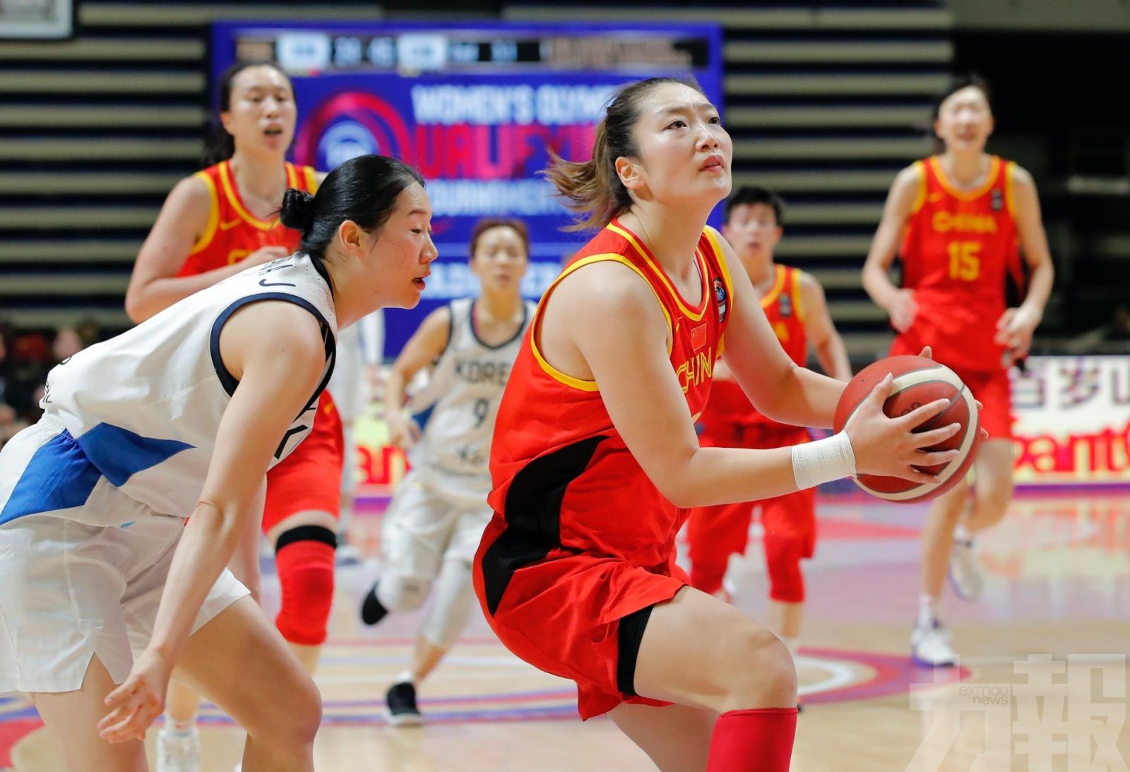 中國女籃3戰全勝闖東京奧運