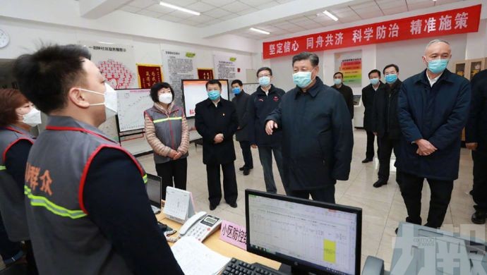 習近平：堅決遏制疫情擴散蔓延勢頭