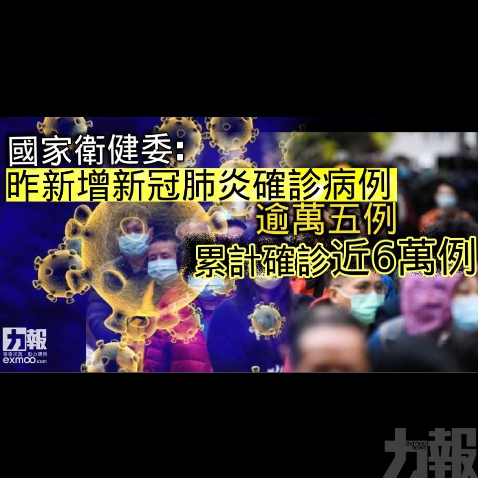 累計確診近6萬例