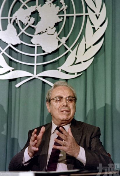 聯合國前任秘書長德奎利亞爾逝世
