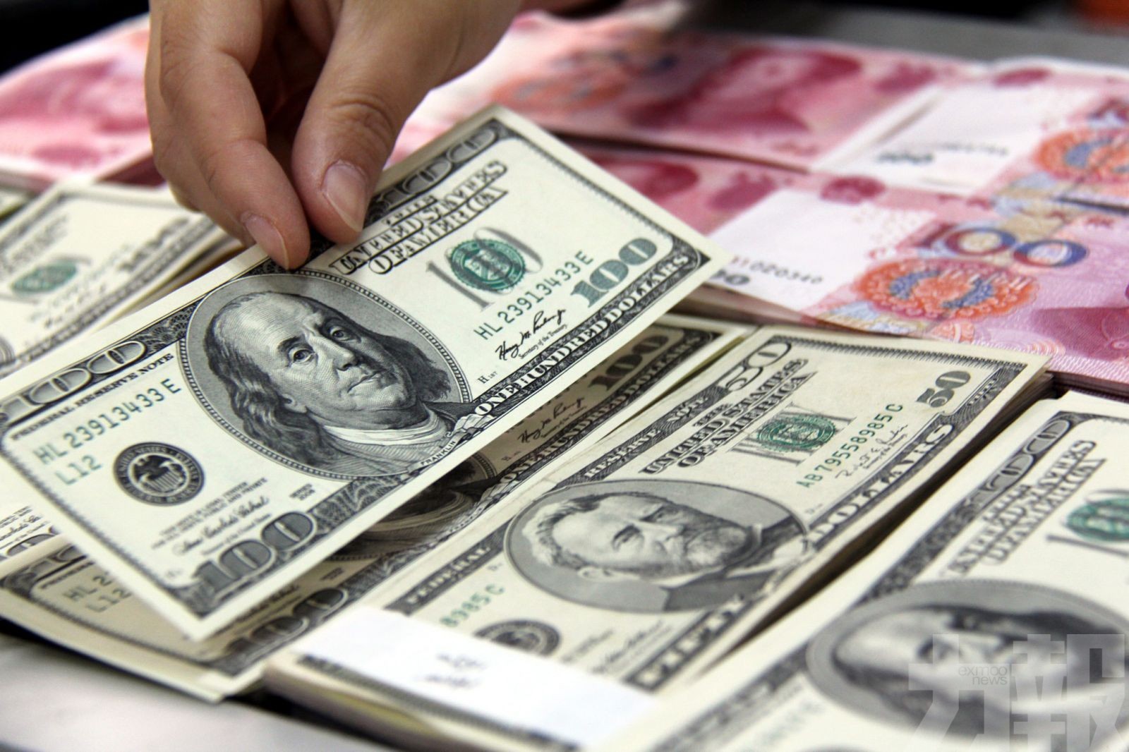中國外匯儲備3.1萬億美元
