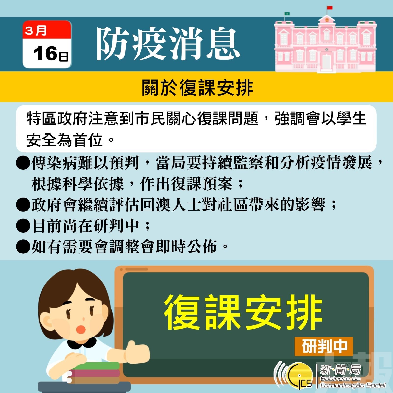 明凌晨起曾到中國以外地區入境人士須14日醫觀