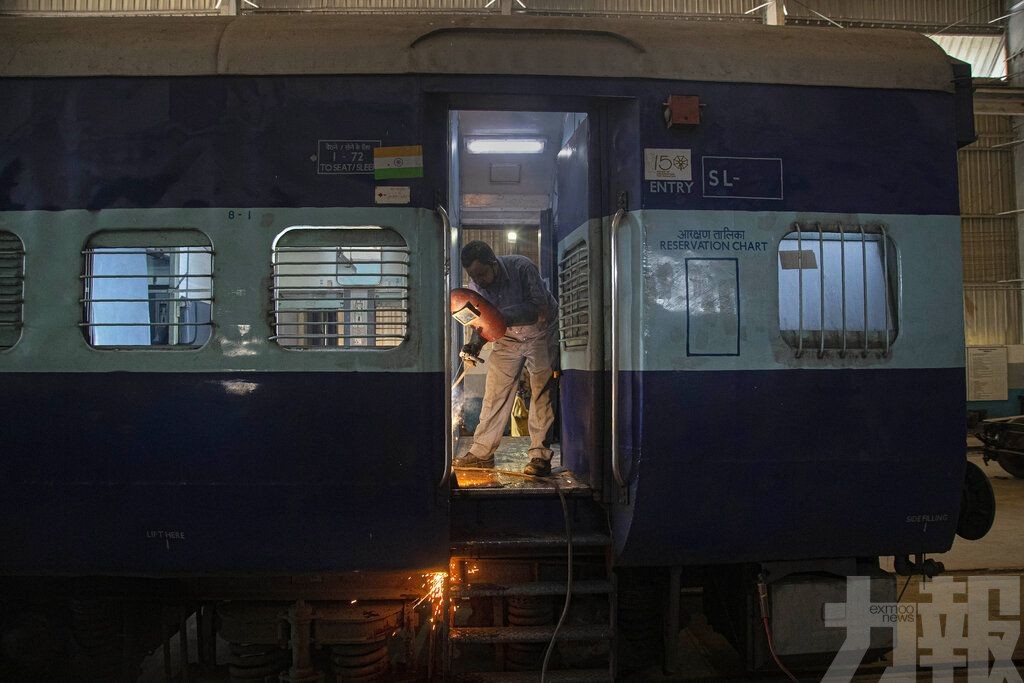 印度鐵路2萬車廂變「隔離病房」