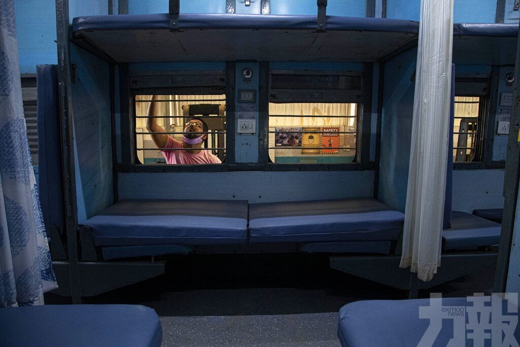 印度鐵路2萬車廂變「隔離病房」
