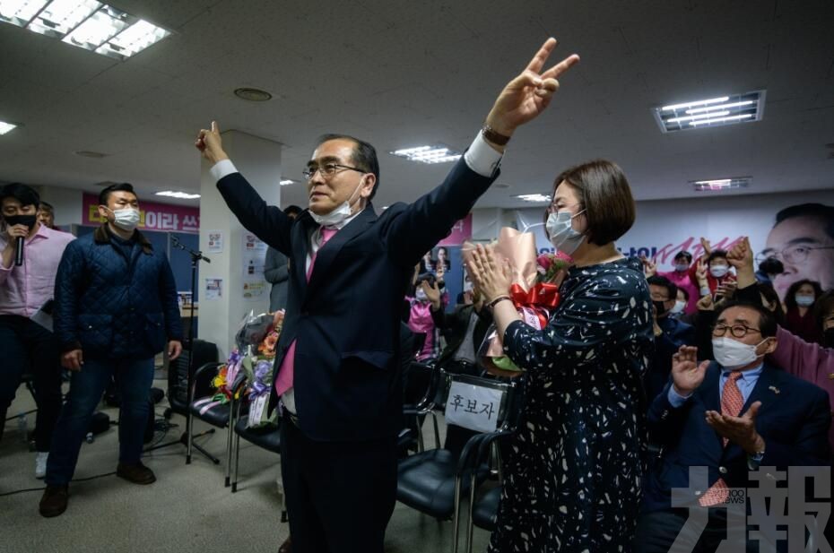 韓國會選舉執政黨獲180席