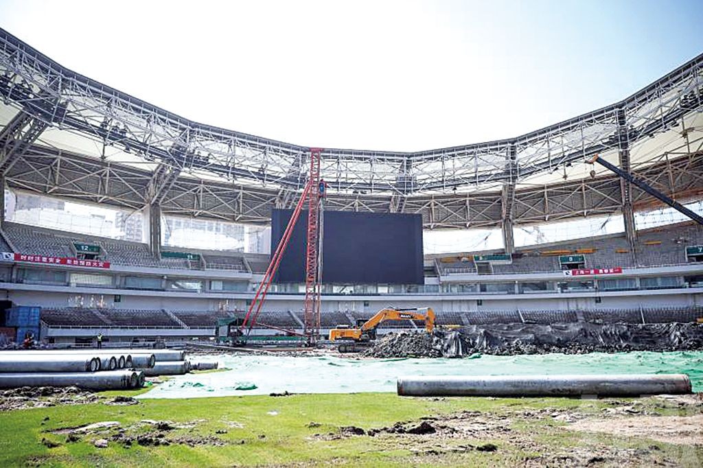 中國世界級球場未來幾年陸續建成