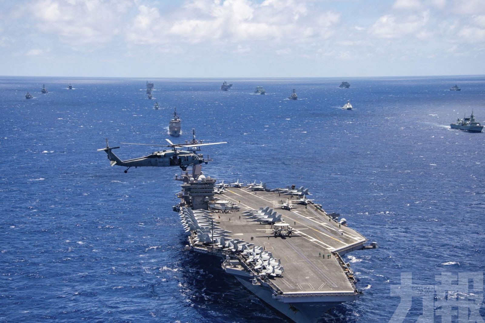 美軍宣布環太平洋軍演延至8月