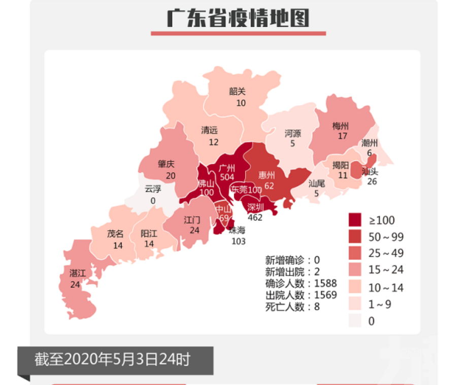 廣東新增2無症狀感染者