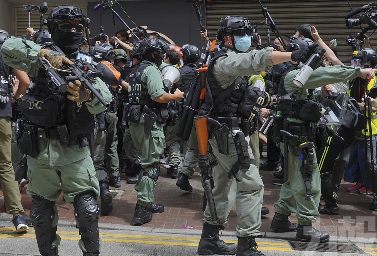 銅鑼灣逾30人涉違港區國安法被捕
