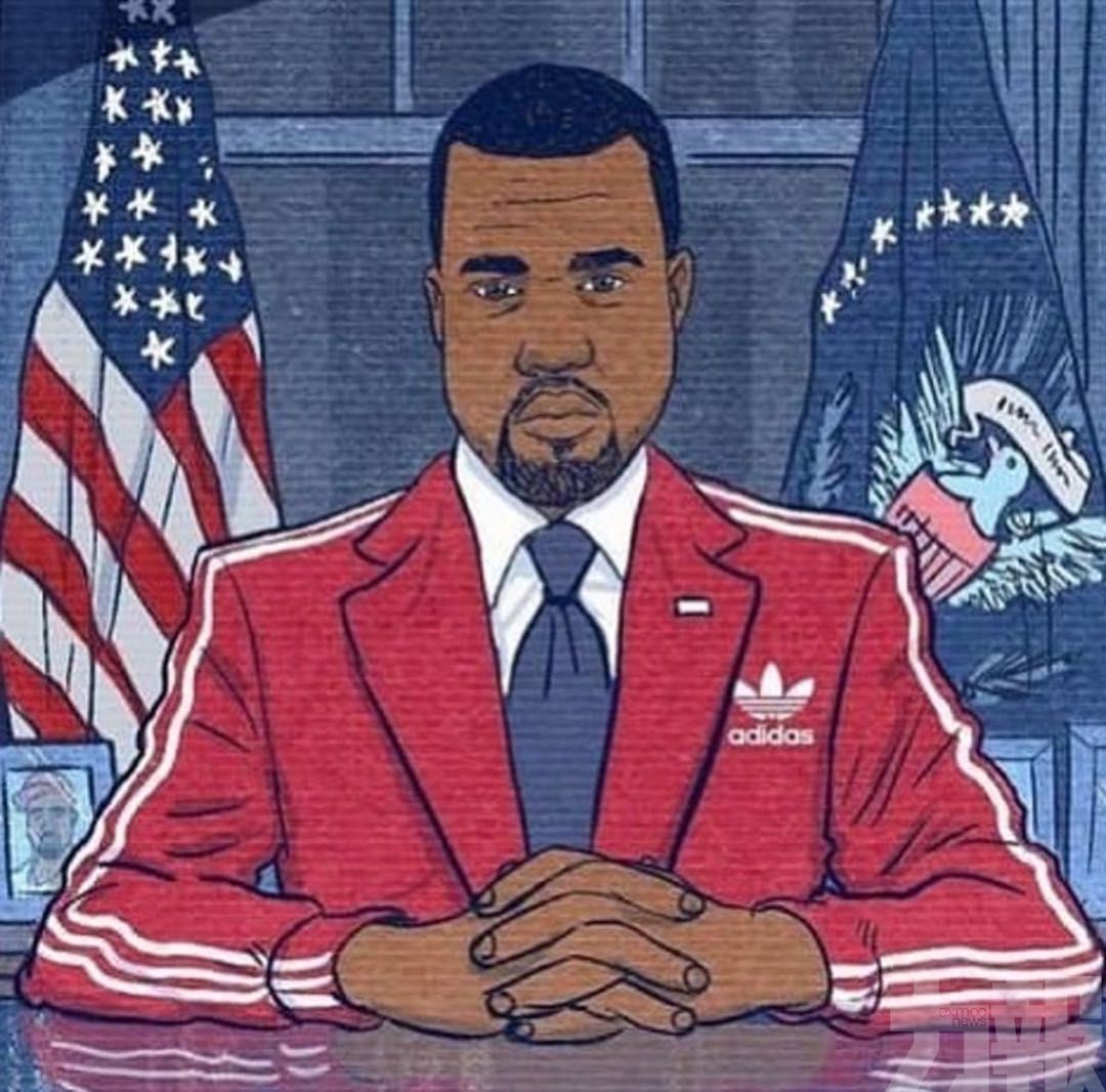 美國饒舌歌手Kanye West宣布參選總統