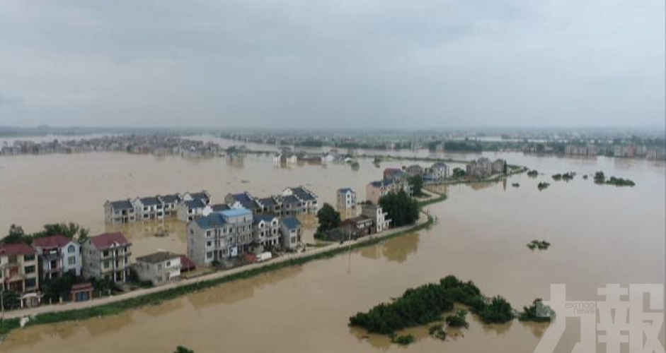 長江一帶19條河流水位破紀錄