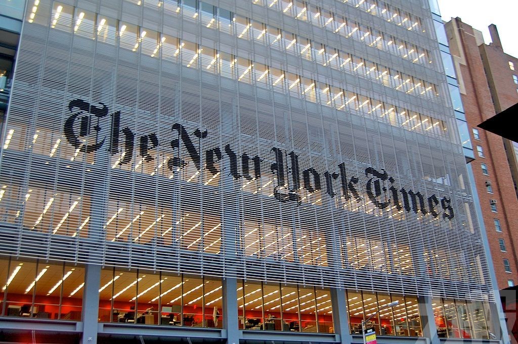 ​紐約時報在港電子新聞業務將遷首爾