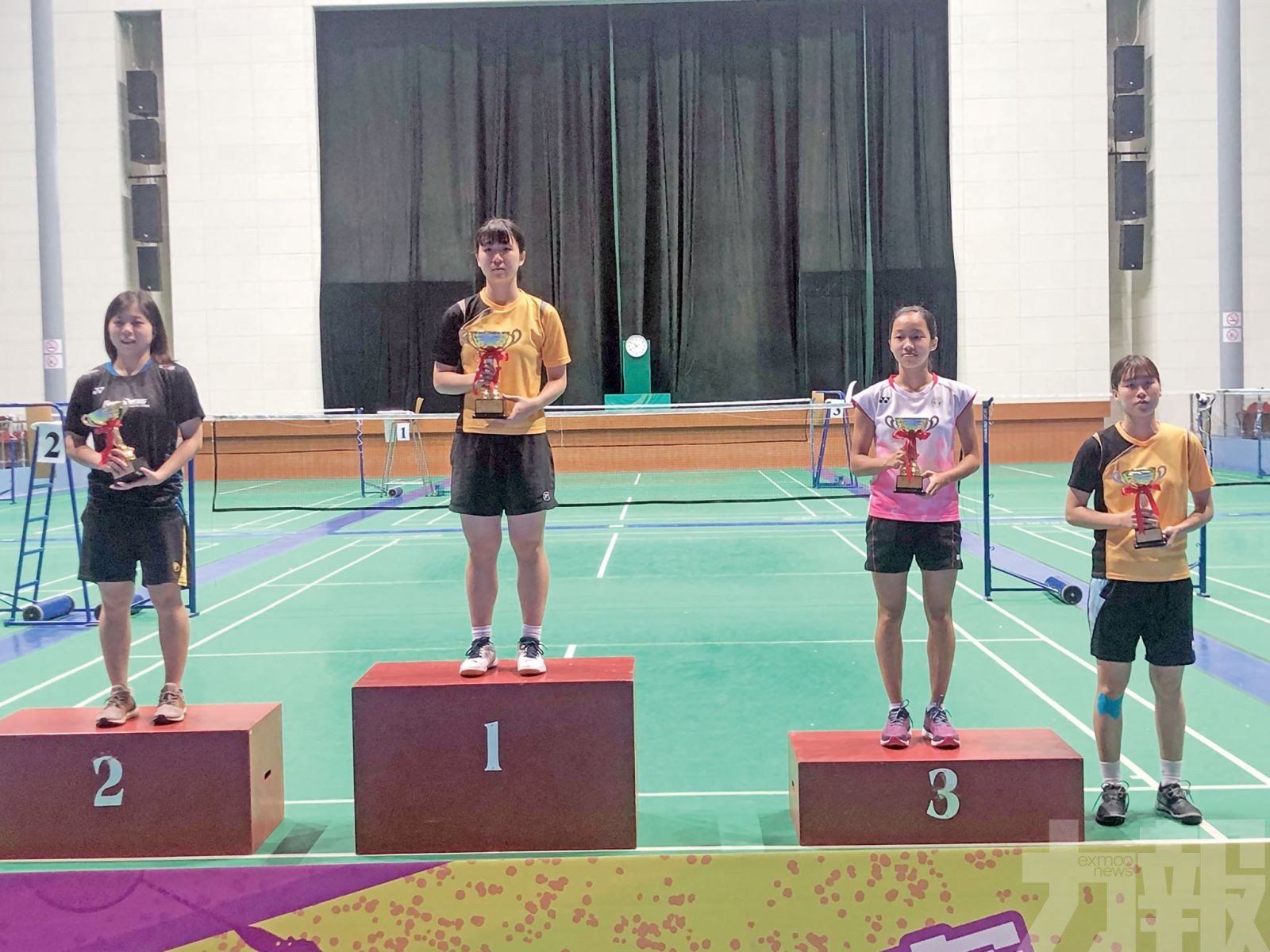 「裴氏兄妹」衛冕全澳羽賽男女單錦標