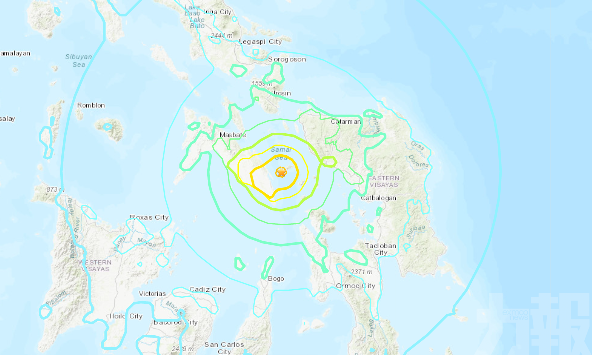 菲律賓中部6.6級地震 至少一死