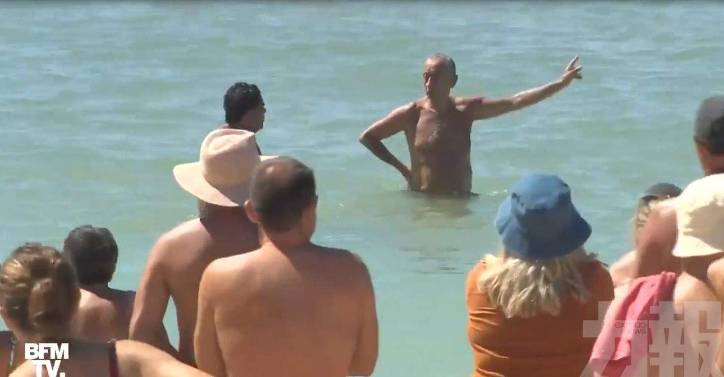 72歲葡國總統受訪時跳海救人